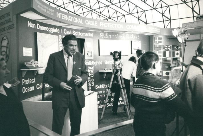 1975 - ICPC Cable Protection Exhibit at Liningrad Fishing Exhibition