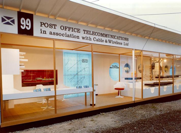 1970- British Post Office and Cable and Wireless Cable Protection Exhibit at 'Scottish Fisheries 1970' Exhibition