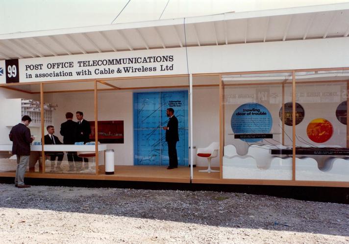 1970 - British Post Office and Cable and Wireless Cable Protection Exhibit at 'Fisheries 1970'